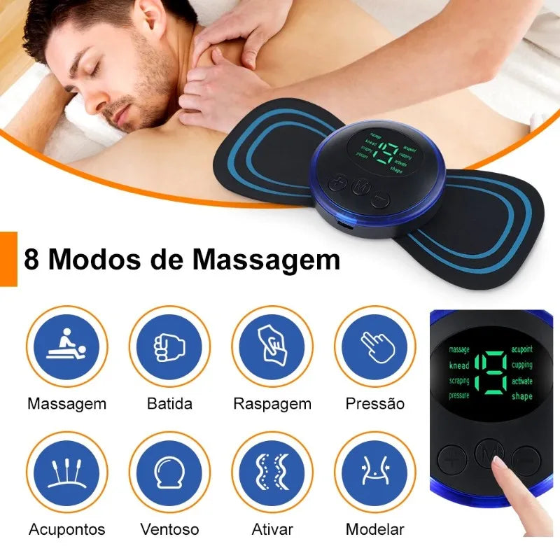 Massageador Portátil Ortopédico EMS